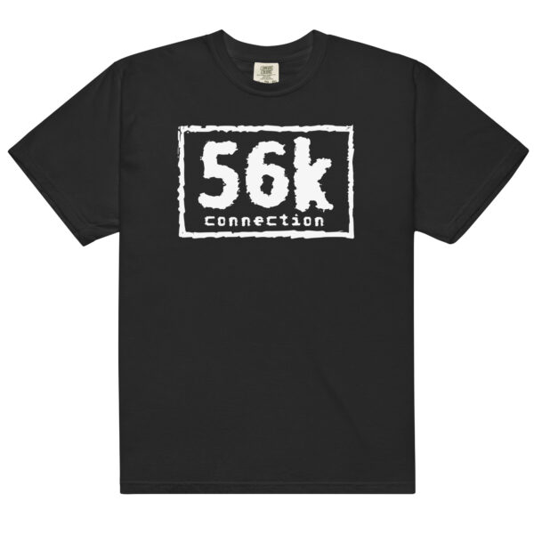 56k Connection 4 Life (White on Black)
